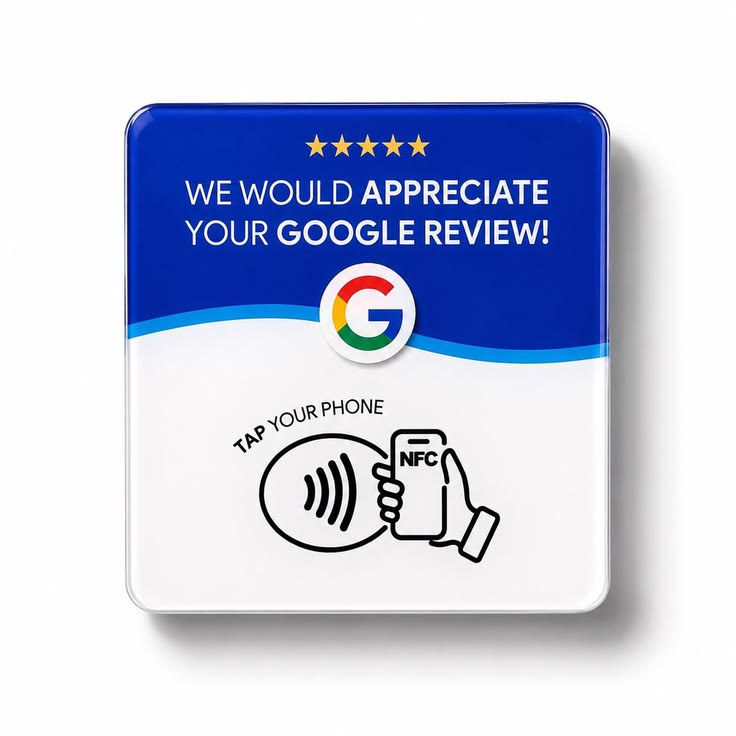 Google NFC Review-kort