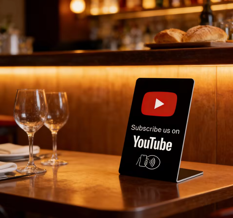 Sociale medier Review-kort
